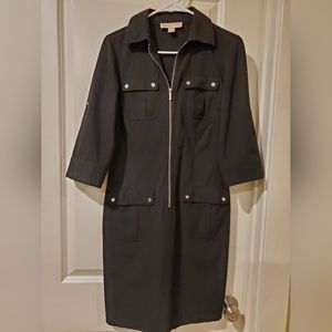 Chic, Black, Michael Kors Dress with Silver Hardware